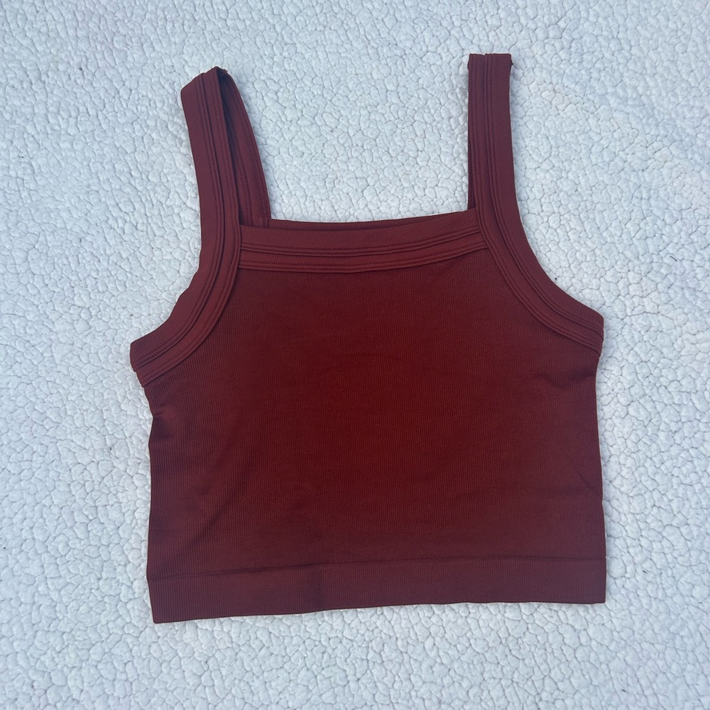 Urban Outfitters Women's Burgundy Tank Top